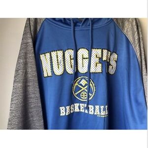 Majestic Shirts - NWT Majestic NBA Denver Nuggets Hooded Sweatshirt Majestic Shirts - NWT Majestic NBA Denver Nuggets Hooded Sweatshirt